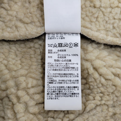 【中古品】【メンズ】 ALPHA INDUSTRIES アルファインダストリーズ FAKE MOUTON FLIGHT JACKET TA1548-075 フェイクムートン フライトジャケット アウター 145-251118-as-10-izu サイズ：L カラー：ブラック 万代Net店