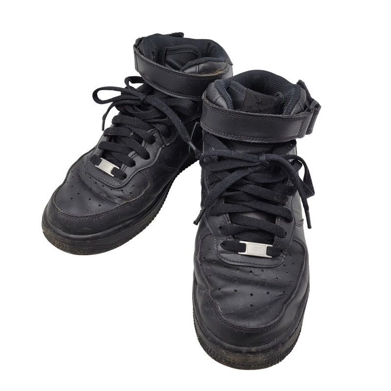 【現状渡し品】【メンズ】 NIKE ナイキ AIR FORCE 1 MID '07 CW2289-001 エア フォース 1 ミッド '07 スニーカー シューズ 靴 160-251129-as-09-izu サイズ：26.5cm カラー：BLACK/BLACK 万代Net店