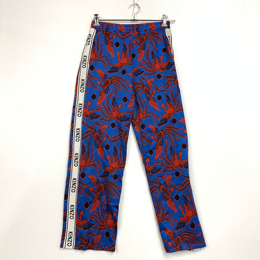 【中古品】【メンズ】 F952PA737930 国内正規 FLYING PHOENIX JACQUARD TRACK PANTS フライング フェニックス ジャガード トラックパンツ ズボン ボトムス 152-251118-ya-09-izu サイズ：S カラー：BLUE×RED 万代Net店