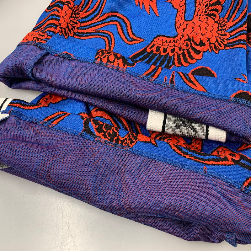 【中古品】【メンズ】 F952PA737930 国内正規 FLYING PHOENIX JACQUARD TRACK PANTS フライング フェニックス ジャガード トラックパンツ ズボン ボトムス 152-251118-ya-09-izu サイズ：S カラー：BLUE×RED 万代Net店