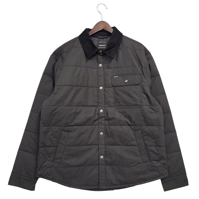 【中古美品】【メンズ】 BRIXTON ブリクストン QUILTING JACKET 03287 キルティングジャケット アウター 142-251117-as-05-izu サイズ：L カラー：ブラック 万代Net店