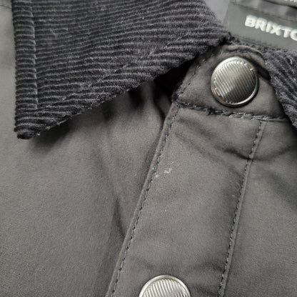 【中古美品】【メンズ】 BRIXTON ブリクストン QUILTING JACKET 03287 キルティングジャケット アウター 142-251117-as-05-izu サイズ：L カラー：ブラック 万代Net店