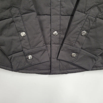 【中古美品】【メンズ】 BRIXTON ブリクストン QUILTING JACKET 03287 キルティングジャケット アウター 142-251117-as-05-izu サイズ：L カラー：ブラック 万代Net店