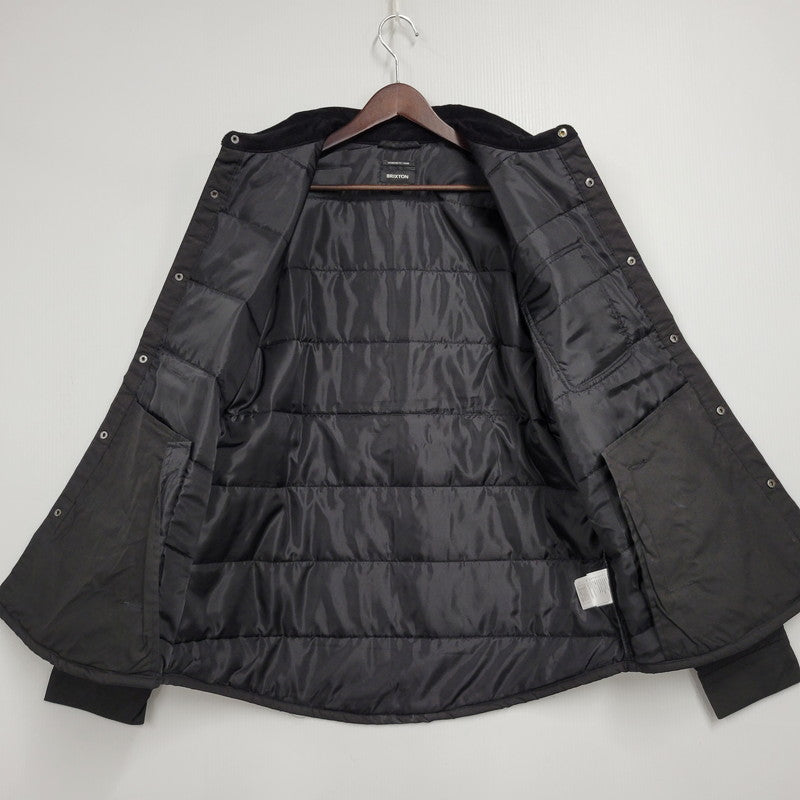 【中古美品】【メンズ】 BRIXTON ブリクストン QUILTING JACKET 03287 キルティングジャケット アウター 142-251117-as-05-izu サイズ：L カラー：ブラック 万代Net店