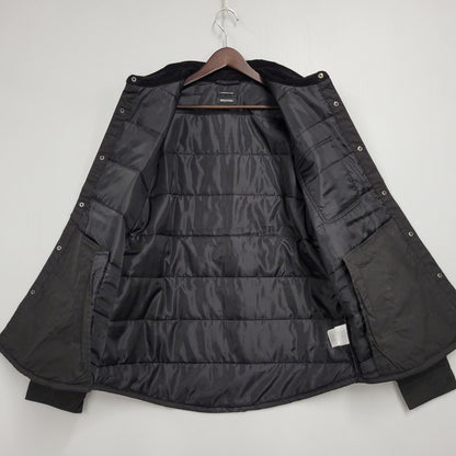 【中古美品】【メンズ】 BRIXTON ブリクストン QUILTING JACKET 03287 キルティングジャケット アウター 142-251117-as-05-izu サイズ：L カラー：ブラック 万代Net店