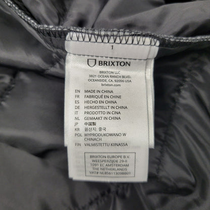 【中古美品】【メンズ】 BRIXTON ブリクストン QUILTING JACKET 03287 キルティングジャケット アウター 142-251117-as-05-izu サイズ：L カラー：ブラック 万代Net店