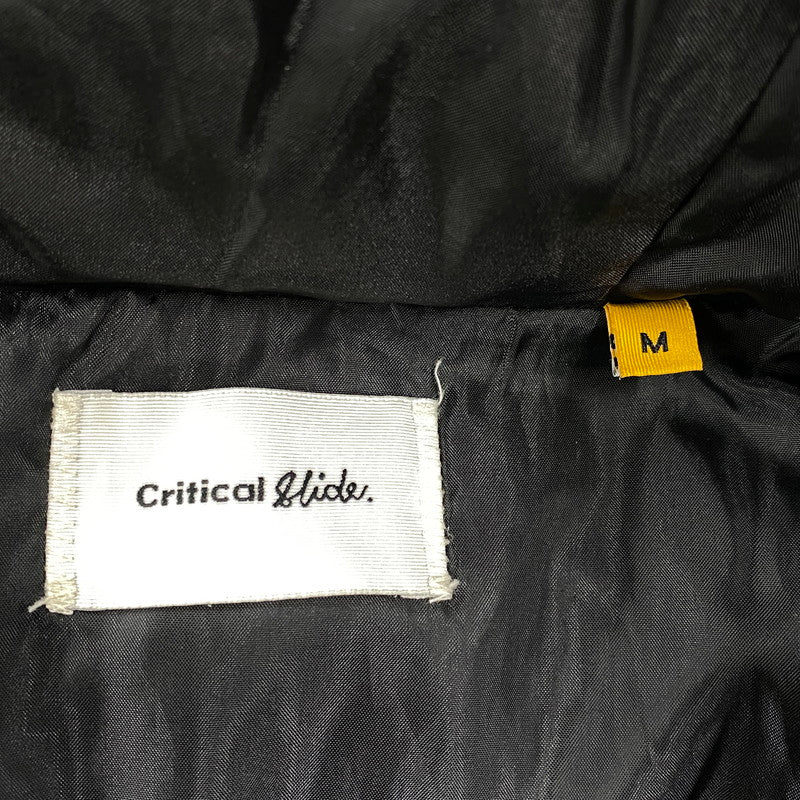 【中古品】【メンズ】 CRITICAL SLIDE クリティカルスライド DOWN JACKET ダウンジャケット アウター 147-251123-as-24-izu サイズ：M カラー：ブラック 万代Net店