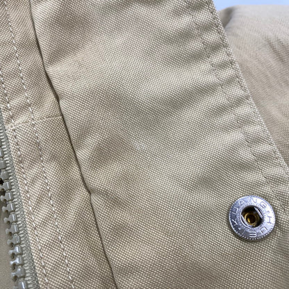 【中古品】【メンズ】 adidas アディダス NYLON JACKET ナイロンジャケット アウター 146-251123-as-21-izu サイズ：USA L カラー：ベージュ 万代Net店