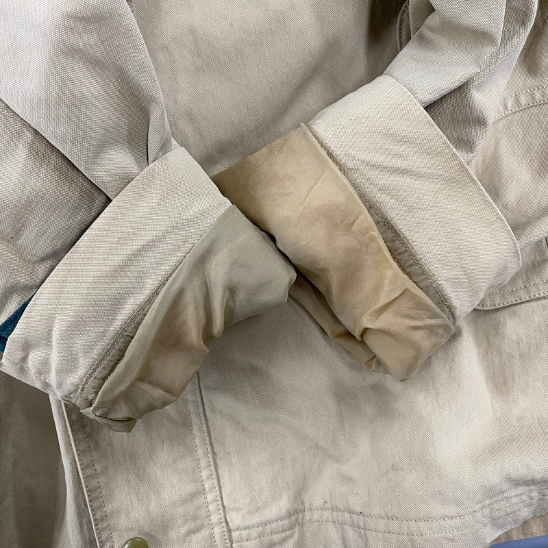 【中古品】【メンズ】 adidas アディダス NYLON JACKET ナイロンジャケット アウター 146-251123-as-21-izu サイズ：USA L カラー：ベージュ 万代Net店