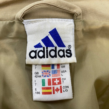 【中古品】【メンズ】 NYLON JACKET ナイロンジャケット アウター 146-251123-as-21-izu サイズ：USA L カラー：ベージュ 万代Net店