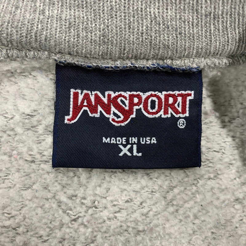 【中古品】【メンズ】 JANSPORT ジャンスポーツ ISU SWEATSHIRT スウェットシャツ USA製 トレーナー 長袖 トップス 146-251125-as-18-izu サイズ：XL カラー：グレー 万代Net店