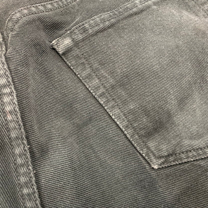 【中古品】【メンズ】 OLD CALVIN KLEIN オールド カルバンクライン WIDE TAPERED BLACK DENIM PANTS ワイドテーパード ブラックデニムパンツ メキシコ製 152-251125-as-26-izu サイズ：33 カラー：ブラック 万代Net店