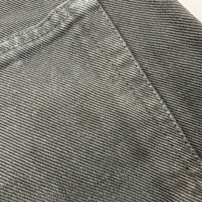 【中古品】【メンズ】 OLD CALVIN KLEIN オールド カルバンクライン WIDE TAPERED BLACK DENIM PANTS ワイドテーパード ブラックデニムパンツ メキシコ製 152-251125-as-26-izu サイズ：33 カラー：ブラック 万代Net店