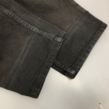 【中古品】【メンズ】 OLD CALVIN KLEIN オールド カルバンクライン WIDE TAPERED BLACK DENIM PANTS ワイドテーパード ブラックデニムパンツ メキシコ製 152-251125-as-26-izu サイズ：33 カラー：ブラック 万代Net店