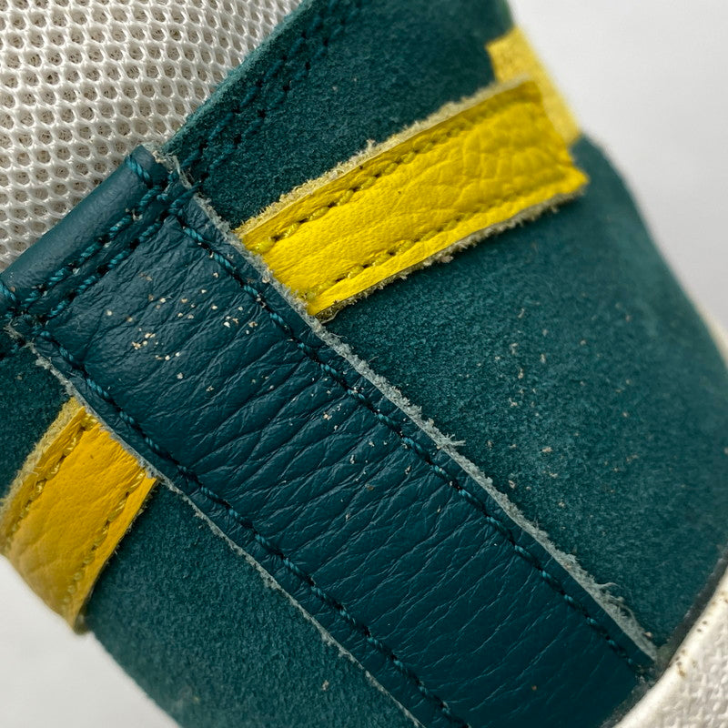 【中古品】【メンズ/レディース】 NIKE SB ナイキエスビー ZOOM BLAZER MID PRM DA8854-300 ズーム ブレーザー ミッド プレミアム スニーカー シューズ 靴 160-251202-as-07-izu サイズ：26cm カラー：ALOE VERDE/UNIVARSITY GOLD 万代Net店