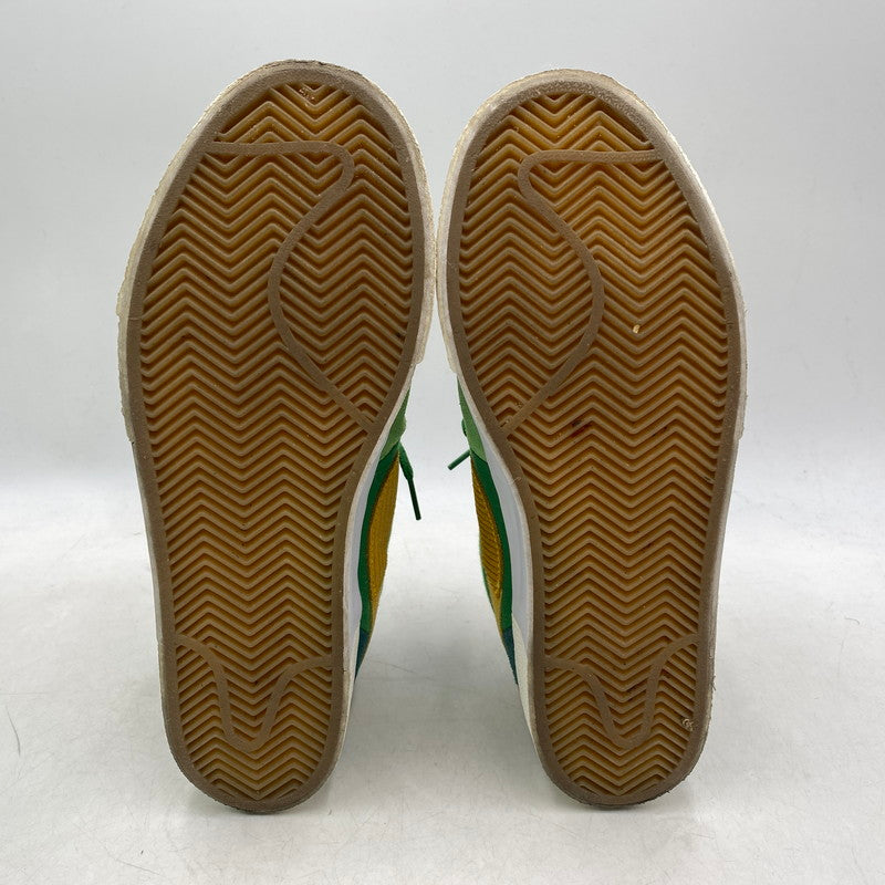 【中古品】【メンズ/レディース】 NIKE SB ナイキエスビー ZOOM BLAZER MID PRM DA8854-300 ズーム ブレーザー ミッド プレミアム スニーカー シューズ 靴 160-251202-as-07-izu サイズ：26cm カラー：ALOE VERDE/UNIVARSITY GOLD 万代Net店