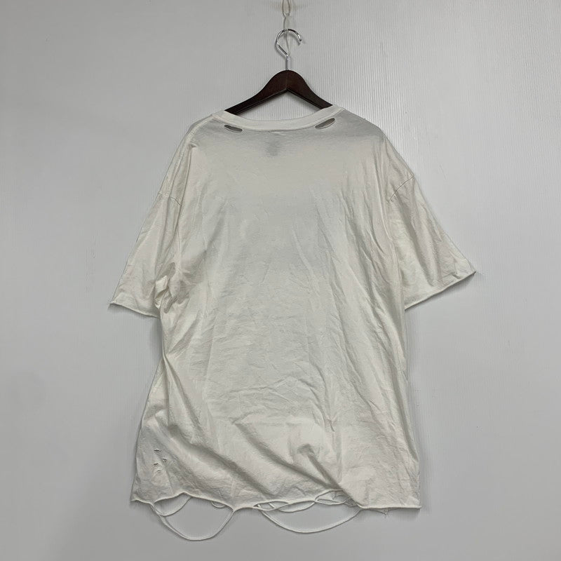 【中古品】【メンズ】 ALCHEMIST アルケミスト 18SS KOOL DAMAGE クール ダメージ S/S TEE ショートスリーブ Tシャツ トップス 半袖 142-251118-ya-11-izu サイズ：XL カラー：WHITE 万代Net店
