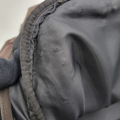 【現状渡し品】【メンズ/レディース】 OLD STUSSY オールドステューシー LOGO MONOGRAM LEATHER BACKPACK レザー バックパック リュック バッグ カバン 鞄 188-251122-as-12-izu カラー：ブラウン 万代Net店