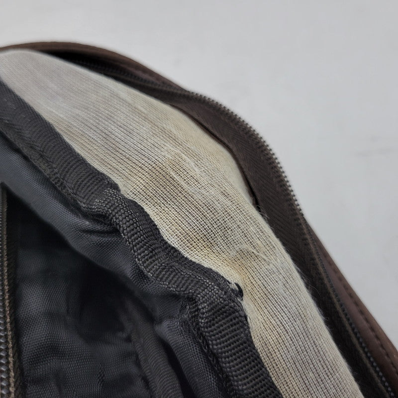 【現状渡し品】【メンズ/レディース】 OLD STUSSY オールドステューシー LOGO MONOGRAM LEATHER BACKPACK レザー バックパック リュック バッグ カバン 鞄 188-251122-as-12-izu カラー：ブラウン 万代Net店