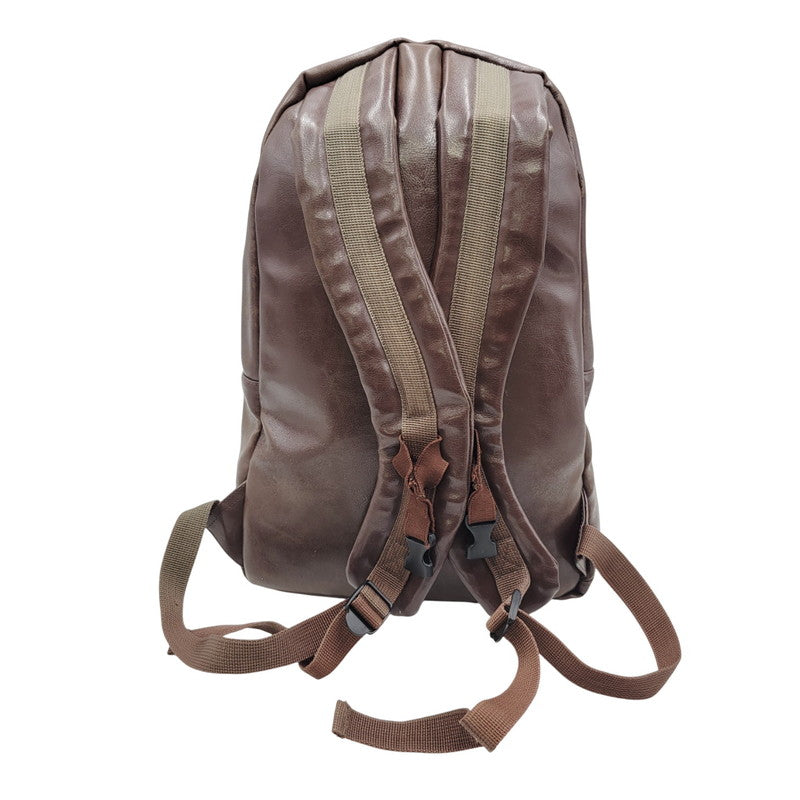 【現状渡し品】【メンズ/レディース】 OLD STUSSY オールドステューシー LOGO MONOGRAM LEATHER BACKPACK レザー バックパック リュック バッグ カバン 鞄 188-251122-as-12-izu カラー：ブラウン 万代Net店