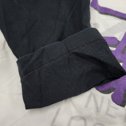 【中古品】【メンズ】 STUSSY ステューシー RAGLAN TEE ラグラン Tシャツ トップス 142-251123-as-31-izu サイズ：L カラー：ブラック×ホワイト 万代Net店