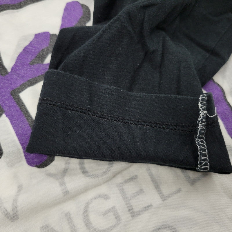 【中古品】【メンズ】 STUSSY ステューシー RAGLAN TEE ラグラン Tシャツ トップス 142-251123-as-31-izu サイズ：L カラー：ブラック×ホワイト 万代Net店