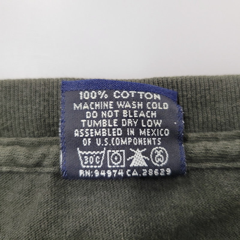 【中古品】【メンズ】 OLD STUSSY オールドステューシー FRONT LOGO LS TEE フロントロゴ ロングスリーブ Tシャツ 紺タグ 柏チャプトオープン記念 長袖 トップス 142-251123-as-32-izu サイズ：L カラー：ブラック 万代Net店