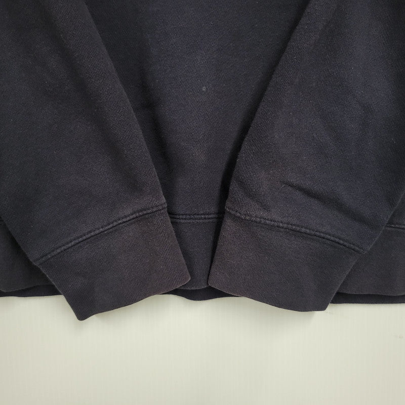 【中古品】【メンズ】 STUSSY ステューシー FRONT LOGO HOODIE フロントロゴ フーディ パーカー 長袖 トップス 142-251123-as-33-izu サイズ：L カラー：ネイビー 万代Net店