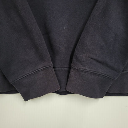 【中古品】【メンズ】 STUSSY ステューシー FRONT LOGO HOODIE フロントロゴ フーディ パーカー 長袖 トップス 142-251123-as-33-izu サイズ：L カラー：ネイビー 万代Net店