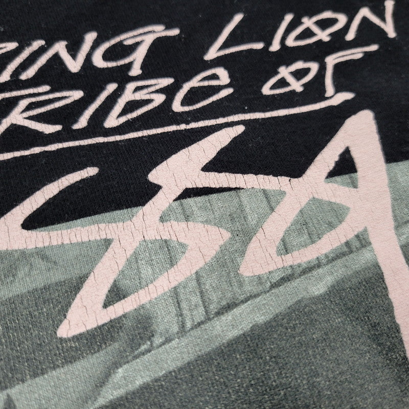 【中古品】【メンズ】 STUSSY ステューシー WHO JAH BLESS NO MAN CURSE SS TEE ショートスリーブ Tシャツ 半袖 トップス 142-251123-as-30-izu サイズ：L カラー：ブラック 万代Net店