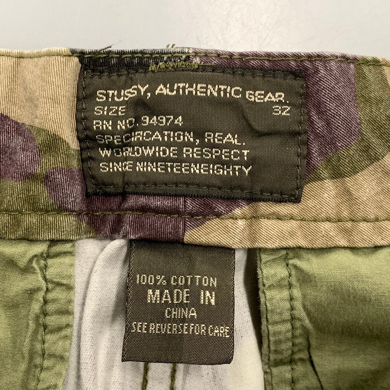 【中古品】【メンズ】 STUSSY AUTHENTIC GEAR ステューシー オーセンティック ギア 00S POCKET GIMMICK CARGO PANTS ポケット ギミック カーゴ パンツ ボトムス ズボン 153-251123-cs-06-izu サイズ：32 カラー：マルチ 万代Net店
