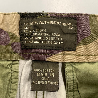 【中古品】【メンズ】 STUSSY AUTHENTIC GEAR ステューシー オーセンティック ギア 00S POCKET GIMMICK CARGO PANTS ポケット ギミック カーゴ パンツ ボトムス ズボン 153-251123-cs-06-izu サイズ：32 カラー：マルチ 万代Net店