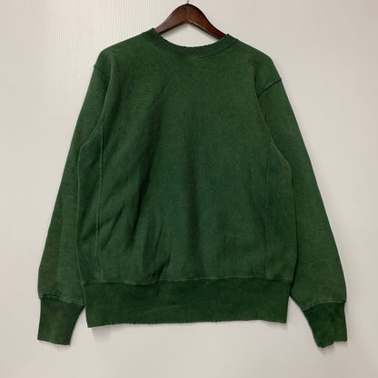 【中古品】【メンズ】 Champion チャンピオン BOULDER 1973 COLORADO REVERSE WEAVE SWEATSHIRT C3-A008 リバースウィーブ スウェットシャツ 青単復刻 トレーナー 長袖 トップス 148-251125-as-19-izu サイズ：M カラー：グリーン 万代Net店