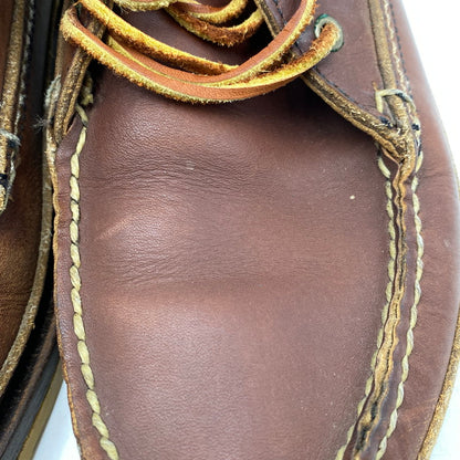 【中古品】【メンズ/レディース】 RED WING レッドウィング 9173 USA製 WABASHA CHUKKA BOOTS ワバシャ チャッカ ブーツ シューズ 靴 164-251118-cs-07-izu サイズ：7 カラー：ブラウン 万代Net店