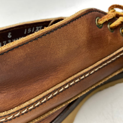 【中古品】【メンズ/レディース】 RED WING レッドウィング 9173 USA製 WABASHA CHUKKA BOOTS ワバシャ チャッカ ブーツ シューズ 靴 164-251118-cs-07-izu サイズ：7 カラー：ブラウン 万代Net店