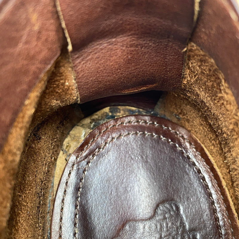 【中古品】【メンズ/レディース】 RED WING レッドウィング 9173 USA製 WABASHA CHUKKA BOOTS ワバシャ チャッカ ブーツ シューズ 靴 164-251118-cs-07-izu サイズ：7 カラー：ブラウン 万代Net店