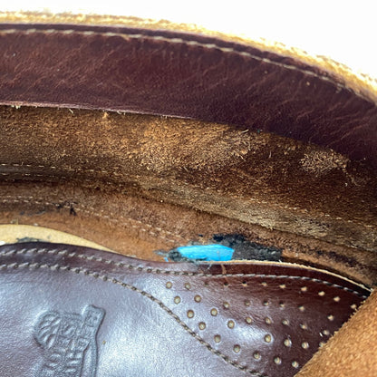 【中古品】【メンズ/レディース】 RED WING レッドウィング 9173 USA製 WABASHA CHUKKA BOOTS ワバシャ チャッカ ブーツ シューズ 靴 164-251118-cs-07-izu サイズ：7 カラー：ブラウン 万代Net店