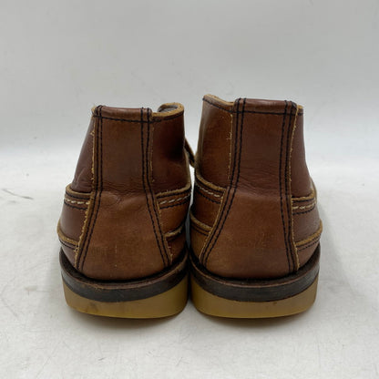 【中古品】【メンズ/レディース】 RED WING レッドウィング 9173 USA製 WABASHA CHUKKA BOOTS ワバシャ チャッカ ブーツ シューズ 靴 164-251118-cs-07-izu サイズ：7 カラー：ブラウン 万代Net店