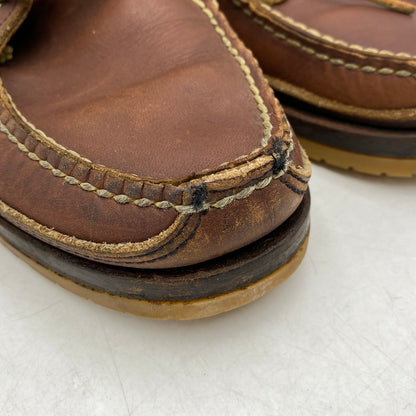 【中古品】【メンズ/レディース】 RED WING レッドウィング 9173 USA製 WABASHA CHUKKA BOOTS ワバシャ チャッカ ブーツ シューズ 靴 164-251118-cs-07-izu サイズ：7 カラー：ブラウン 万代Net店