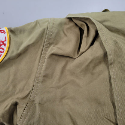 【現状渡し品】【メンズ】 Buzz Rickson's バズリクソンズ TANKER JACKET BR10994 BR10995 タンカージャケット アウター 145-251118-as-08-izu サイズ：36R カラー：カーキ 万代Net店