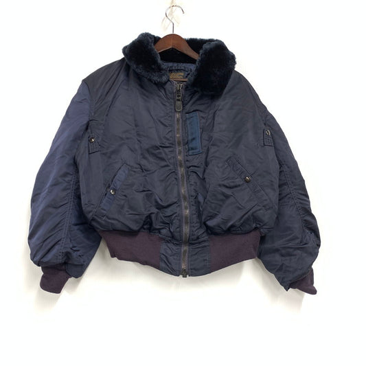 【中古品】【メンズ】 ALPHA INDUSTRIES アルファ インダストリーズ MIL-J-6251 USA製 B-15C FLIGHT JACKET フライトジャケット アウター 145-251118-ya-07-izu サイズ：40 カラー：ネイビー 万代Net店