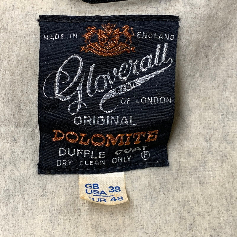 【中古品】【メンズ】 60-70'S DOLOMITE ドロミテ タグ ダッフルコート 146-251118-ya-01-izu サイズ：USA38 カラー：グレー 万代Net店