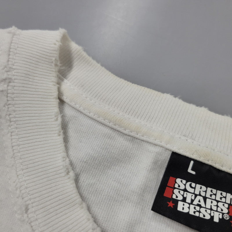 【中古品】【メンズ】 SCREEN STARS スクリーンスターズ KATE MOSS LS TEE 2323-413SSDN ロングスリーブ Tシャツ LIFE別注 長袖 トップス 146-251123-as-27-izu サイズ：L カラー：ホワイト 万代Net店