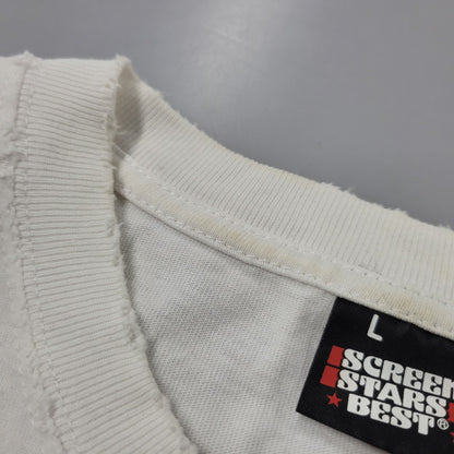 【中古品】【メンズ】 SCREEN STARS スクリーンスターズ KATE MOSS LS TEE 2323-413SSDN ロングスリーブ Tシャツ LIFE別注 長袖 トップス 146-251123-as-27-izu サイズ：L カラー：ホワイト 万代Net店