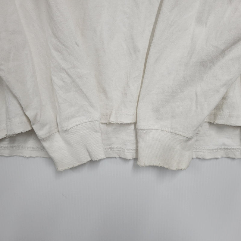 【中古品】【メンズ】 SCREEN STARS スクリーンスターズ KATE MOSS LS TEE 2323-413SSDN ロングスリーブ Tシャツ LIFE別注 長袖 トップス 146-251123-as-27-izu サイズ：L カラー：ホワイト 万代Net店