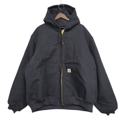 【中古品】【メンズ】 Carhartt カーハート FIRM DUCK INSULATED FLANNEL-LINED ACTIVE JACKET OJ0140-M 106673-BLK アクティブジャケット USA製 アウター 147-251119-as-05-izu サイズ：2XL カラー：ブラック 万代Net店