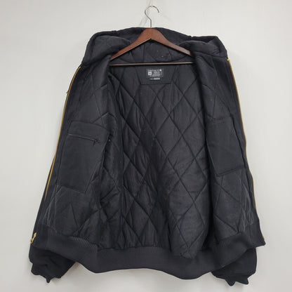 【中古品】【メンズ】 Carhartt カーハート FIRM DUCK INSULATED FLANNEL-LINED ACTIVE JACKET OJ0140-M 106673-BLK アクティブジャケット USA製 アウター 147-251119-as-05-izu サイズ：2XL カラー：ブラック 万代Net店