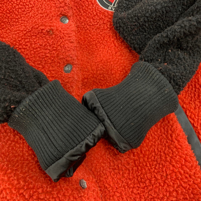 【中古品】【メンズ】 BOA STADIUM JACKET 96390-19VW ボア スタジアムジャケット スタジャン アウター 146-251125-as-17-izu サイズ：L カラー：レッド×ブラック 万代Net店