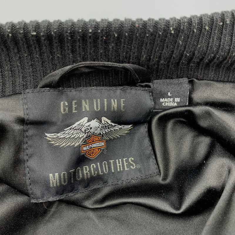 【中古品】【メンズ】 BOA STADIUM JACKET 96390-19VW ボア スタジアムジャケット スタジャン アウター 146-251125-as-17-izu サイズ：L カラー：レッド×ブラック 万代Net店