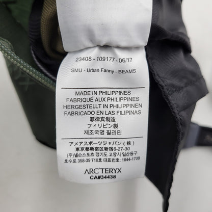 【中古品】【メンズ/レディース】 ARC'TERYX アークテリクス × BEAMS ビームス URBAN FANNY アーバンファニー ウエストポーチ 別注 バッグ カバン 鞄 188-251129-as-24-izu カラー：カーキ系 万代Net店